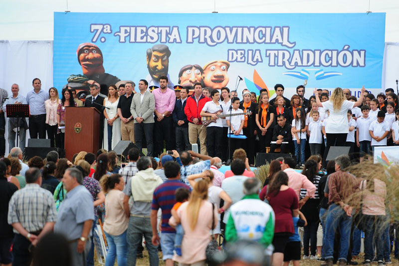 Una multitud vivió la Fiesta de la Tradición en Pueblo General Belgrano