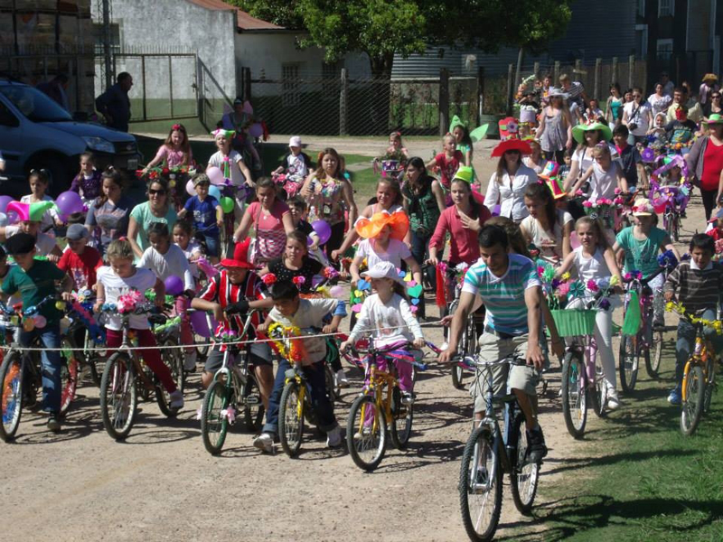 En Aldea San Antonio le dieron la bienvenida a la Primavera
