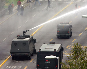 Los estallidos de violencia  preocupan al Gobierno