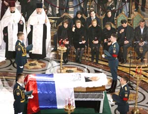Rusia rinde su último  homenaje a Boris Yeltsin