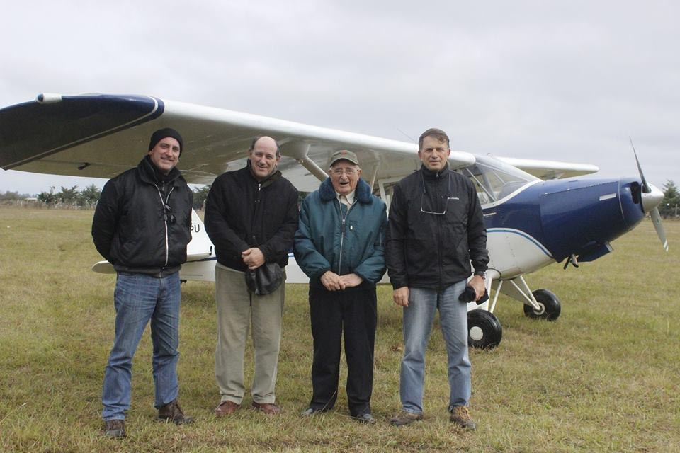 Visita aeronáutica  en Urdinarrain