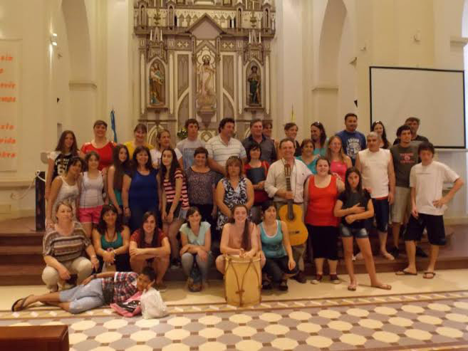 Coral Larroque participó del Encuentro Nacional de Coros en Mina Clavero