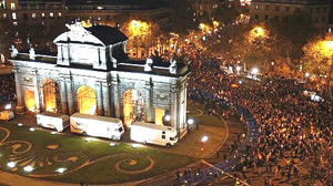 Multitudinaria marcha  en Madrid contra ETA
