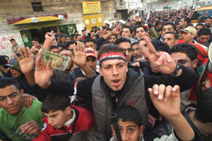 Manifestaciones contra ejecución de Saddam