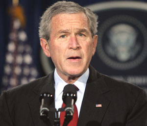 Bush pedirá unidad a un congreso hostil sobre Irak