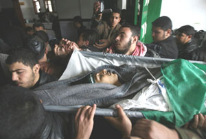 Tres muertos en   atentado palestino