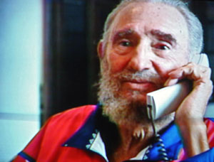Un nuevo video de Fidel  echa luz sobre su estado