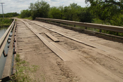 Ocho puentes se encuentran en estado crítico en el departamento