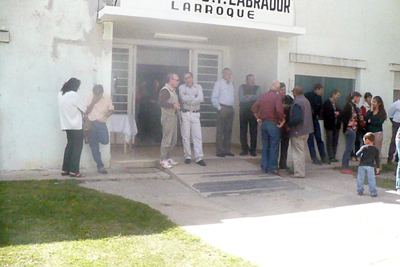 Inauguraron obras en el antiguo edificio del Hospital de Larroque