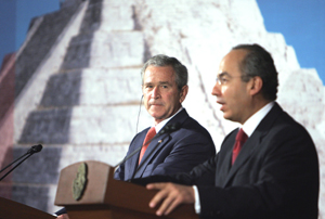George Bush concluyó su  gira por América Latina