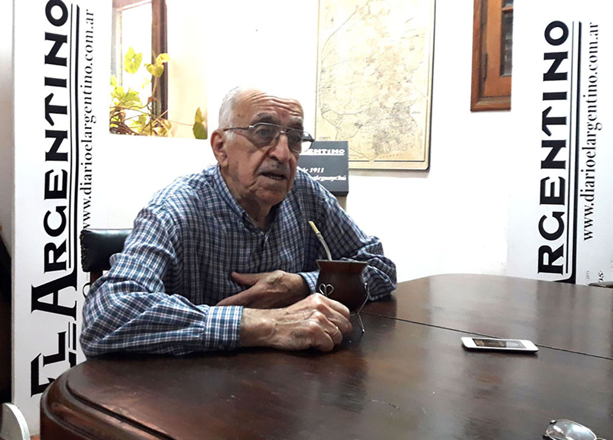 Carlos Oscar Ingani,  su fallecimiento
