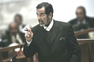 Hussein condenado  a muerte en la horca