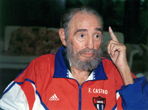 Dudosa aparición  de Fidel Castro