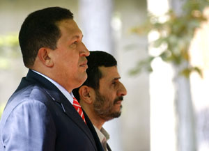 Chávez y Ahmadinejad,  unidos "hasta el final"