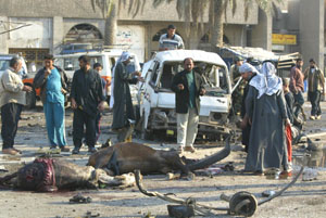 Medio centenar de  muertos en Irak