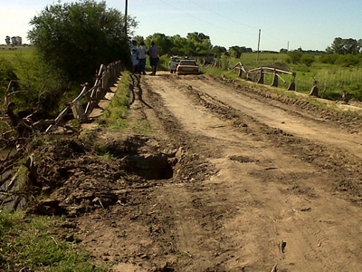 Dos puentes que son un verdadero peligro