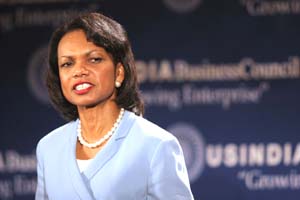 Condoleezza Rice rechaza un plan para dividir a Irak