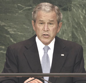 Bush y Chávez,   con mala imagen