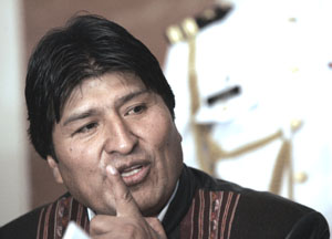 Nacionalización de gas,  un triunfo económico y  político para Evo Morales