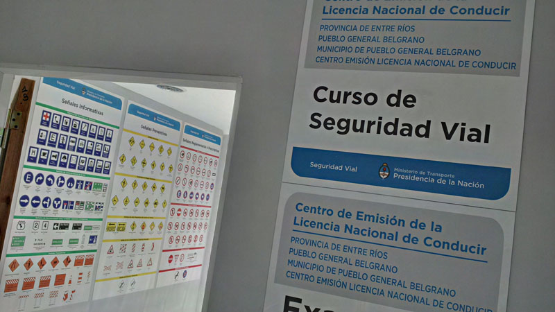 Inauguran oficinas  de tránsito en Pueblo  General Belgrano