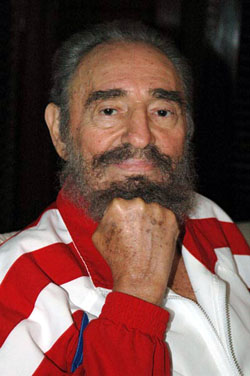 Reapareció Fidel Castro  en la televisión cubana