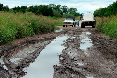 Por el mal estado de los caminos, se suspendió la reunión por la ruta 51