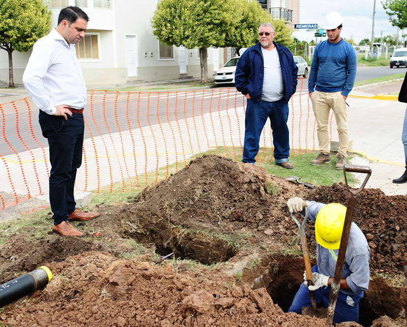  Comenzó la  obra del  gas natural  para Pueblo  Belgrano