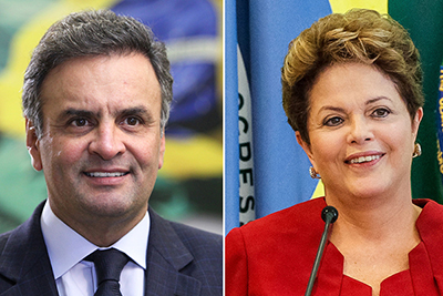 Brasil: Dilma Rousseff y Aecio Neves van a balotaje  