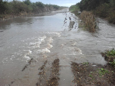 La RP 51 con problemas de transitabilidad por las lluvias