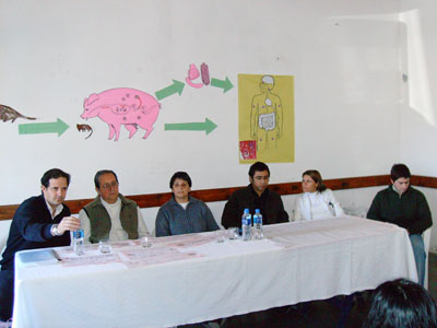 Se desarrolló la primer charla sobre la triquinosis