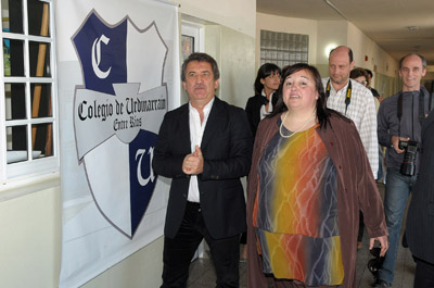El gobernador inauguró la ampliación del Colegio Nacional de Urdinarrain
