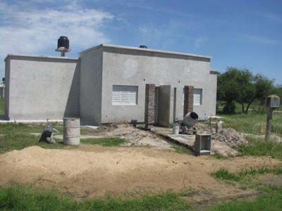 Los pueblos rurales del departamento se benefician con viviendas sociales