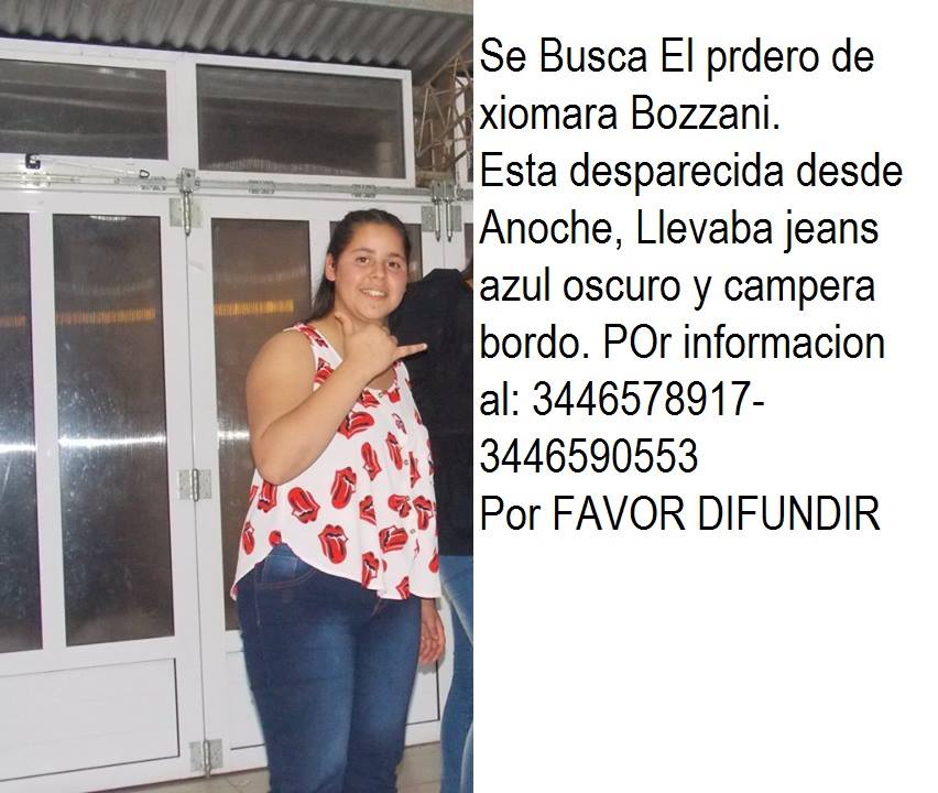 Búsqueda de una chica en Larroque