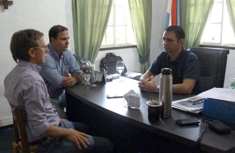 Pueblo Belgrano: Davico y Bahillo  trabajarán en una agenda conjunta 