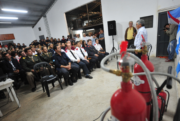 La Asociación de Bomberos de Pueblo General Belgrano fue presentada en sociedad