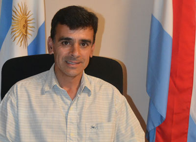 Asunción del intendente en Aldea San Antonio 