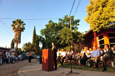 Pueblo Belgrano: Jacinto Chesini asumió la intendencia