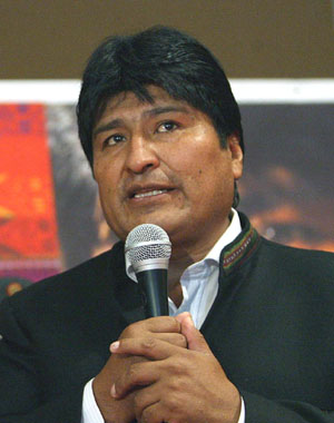 Evo Morales hace un  llamado a la unidad