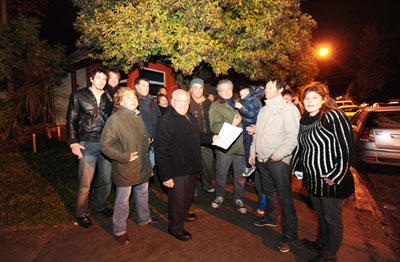 Vecinos entregaron un petitorio en contra de la instalación del Paseo de Compras 