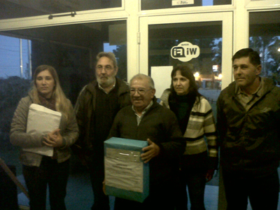   Levantaron las urnas con la votación de los vecinos sobre el Paseo de Compras