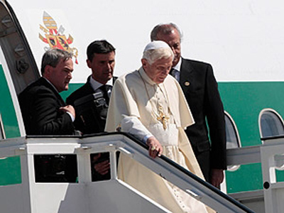 Benedicto XVI se reúne en Cuba con el presidente Raúl Castro