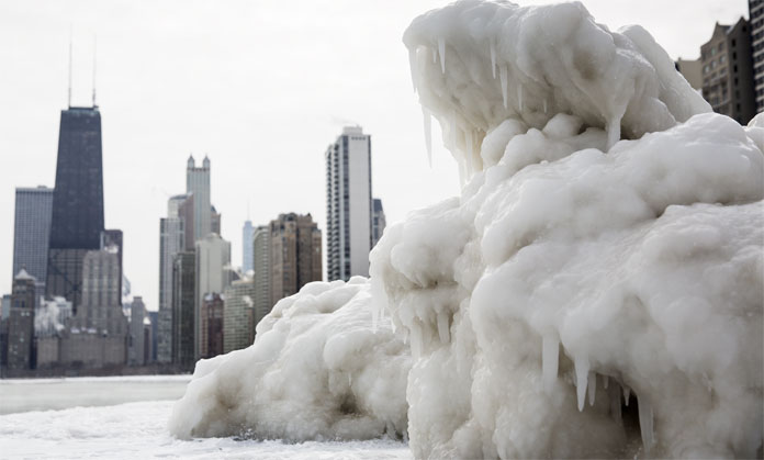 Norte de América afectada por una ola de frío polar