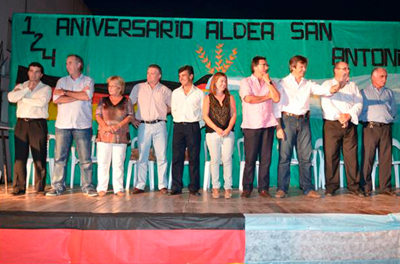Aldea San Antonio celebró su 124º aniversario y el día del Inmigrante Alemán