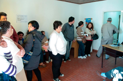 Se pueden revisar los padrones electorales provisorios en Larroque