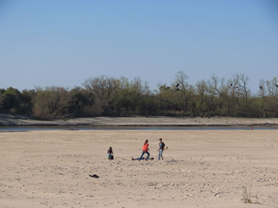 Se trabaja en el emprendimiento turístico “Paso Corralito” de Larroque