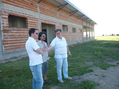 Riganti supervisó obras 