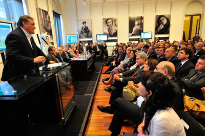 Aldea San Antonio y Larroque participaron del encuentro con Julio De Vido en Casa Rosada