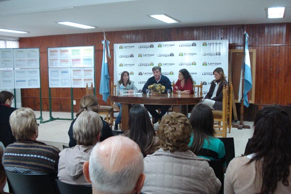 Larroque: se inauguró la Sala de Situación de Salud 
