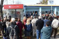 Inauguraron el primer  cajero automático en  Pueblo Belgrano