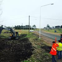  Comienzan las obras del  Acceso Norte de Urdinarrain